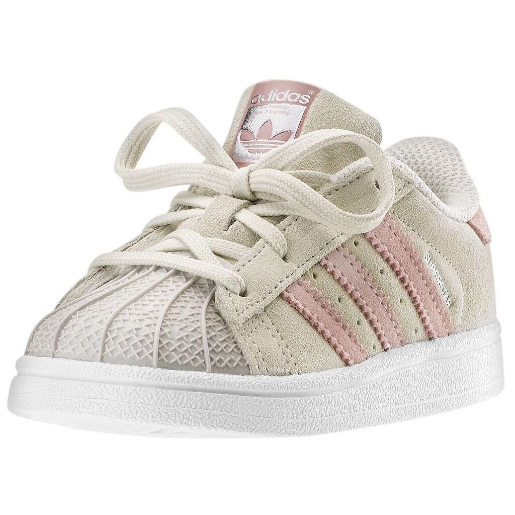 Adidas superstar deals pink beige
