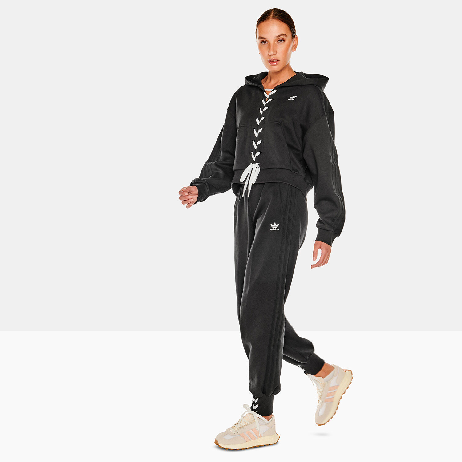 Felpa 2024 adidas bianca