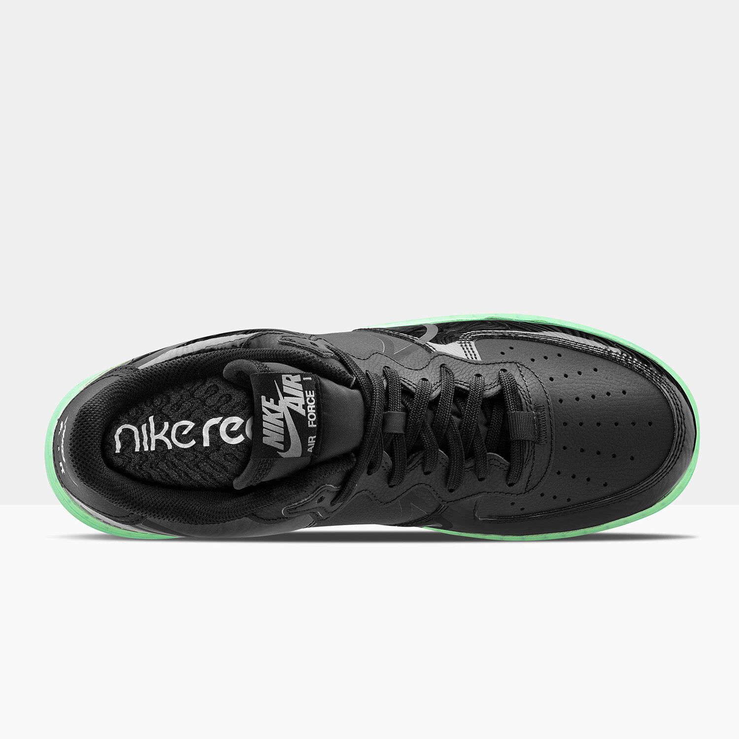 Air force best sale 1 react negras
