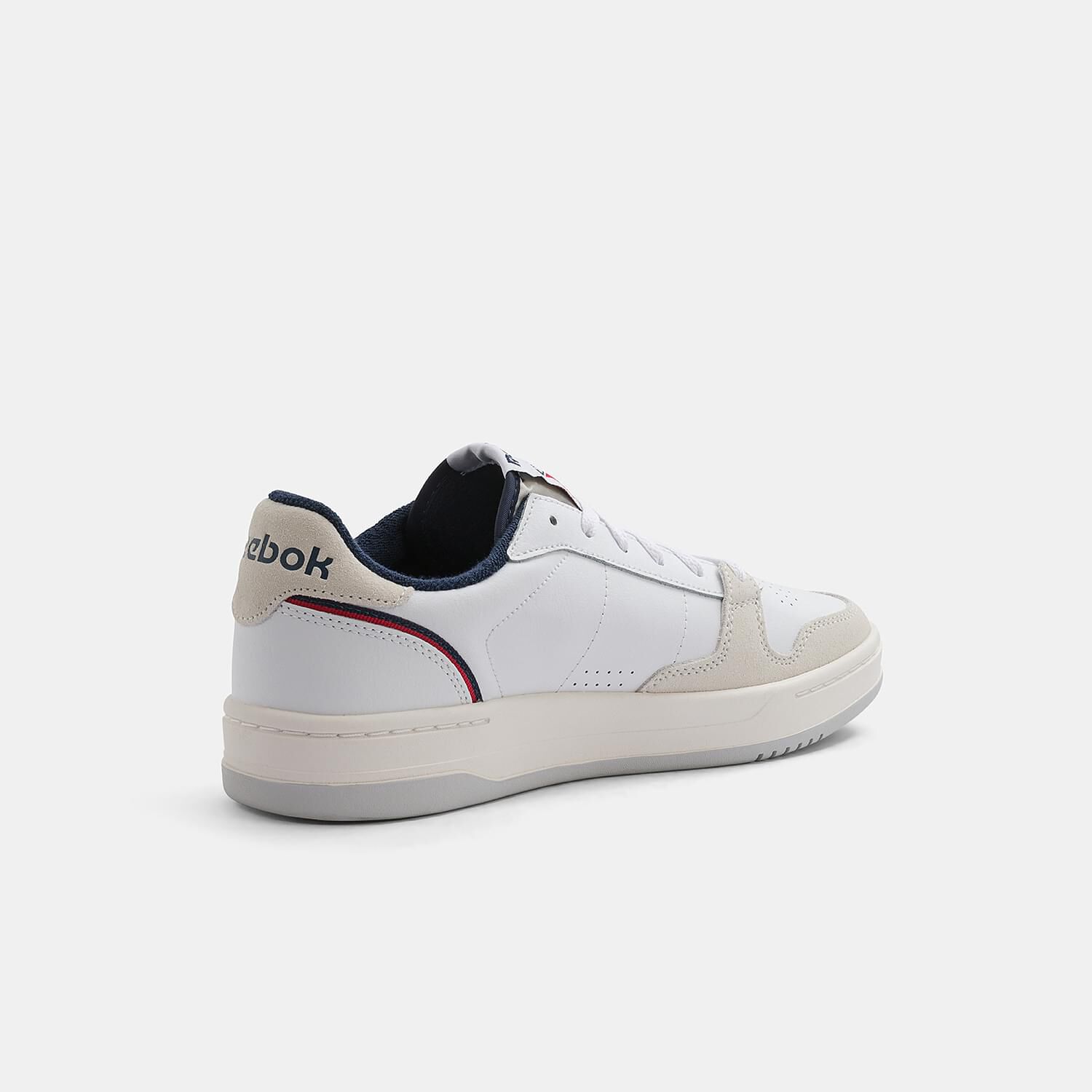 Reebok Phase Court in white blue and red AW LAB
