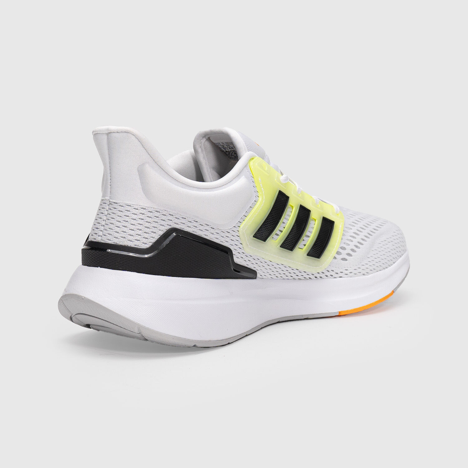 adidas EQ21 Run black white and yellow AW LAB