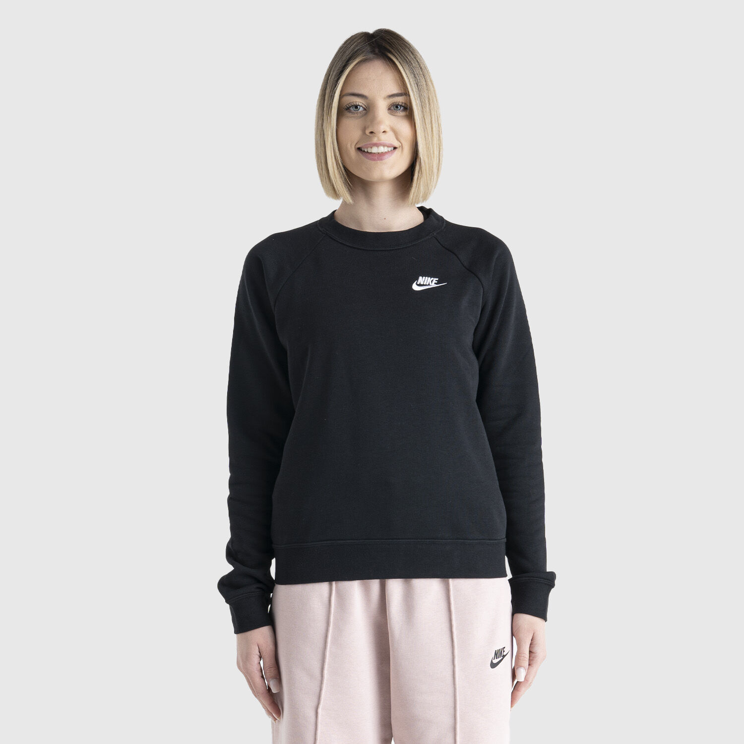 Nike rally crew hot sale neck sweatshirt black
