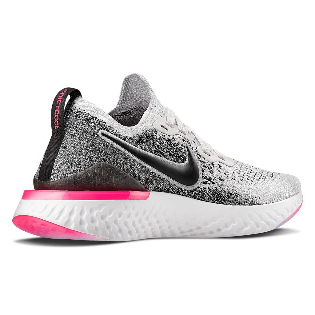 Nike epic react flyknit 2 white hyper pink 2025