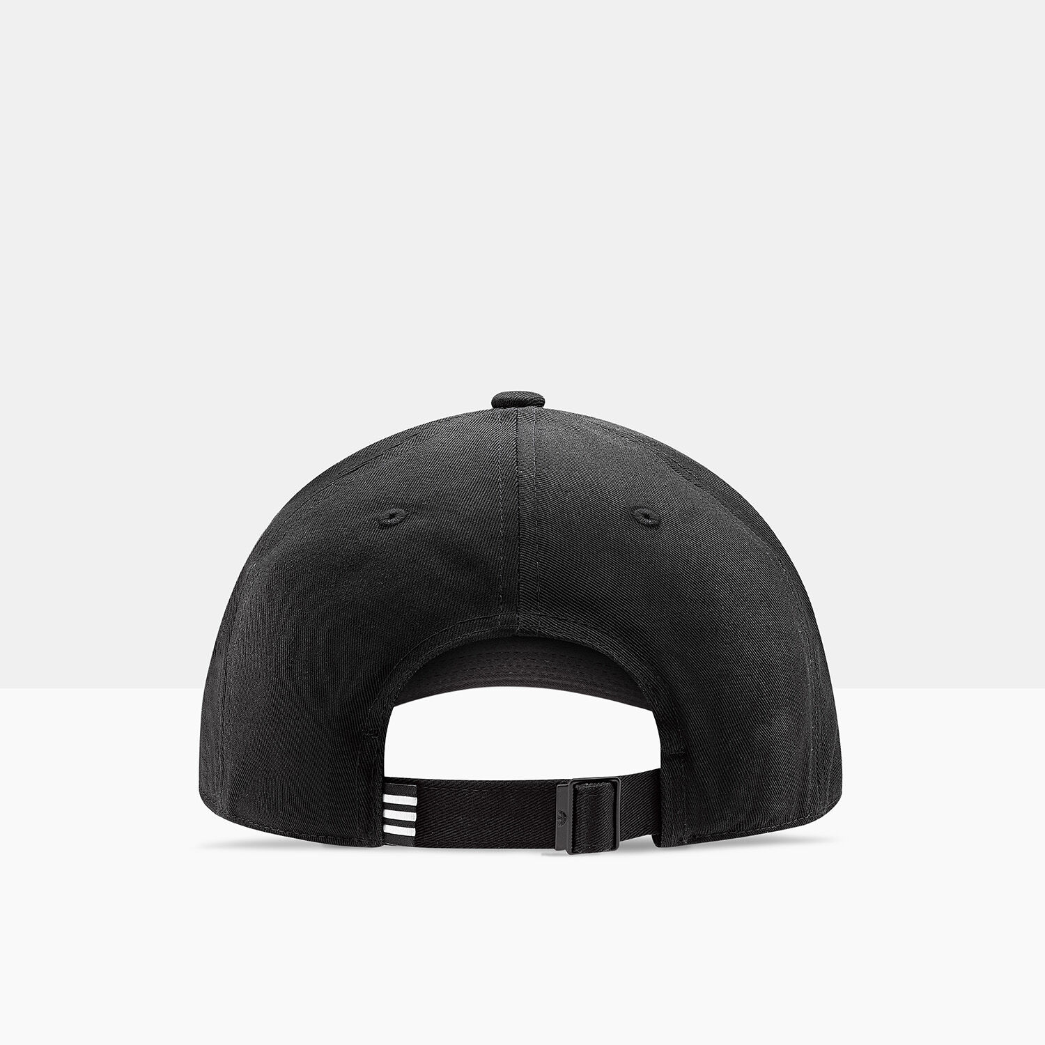 Adidas trefoil baseball cap black discount