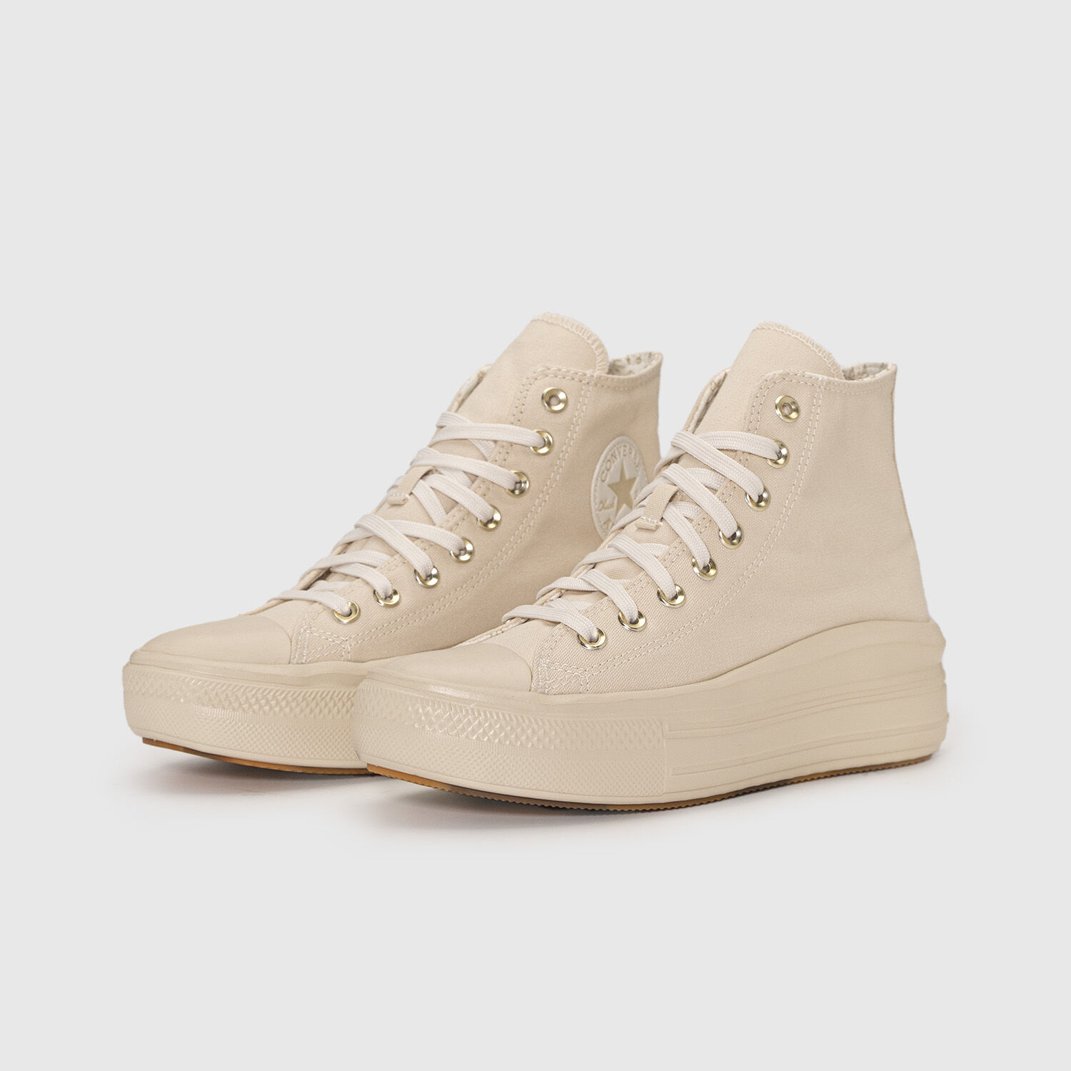 Converse high hotsell cut beige