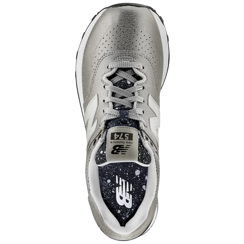 New balance 574 deals gradient silver