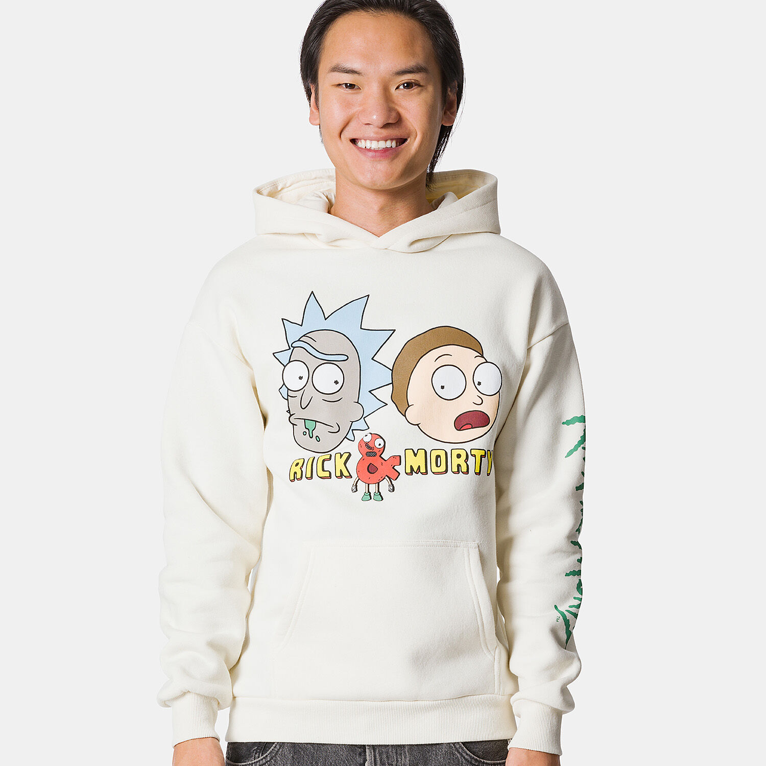 Rick Morty hoodie multicolor AW LAB