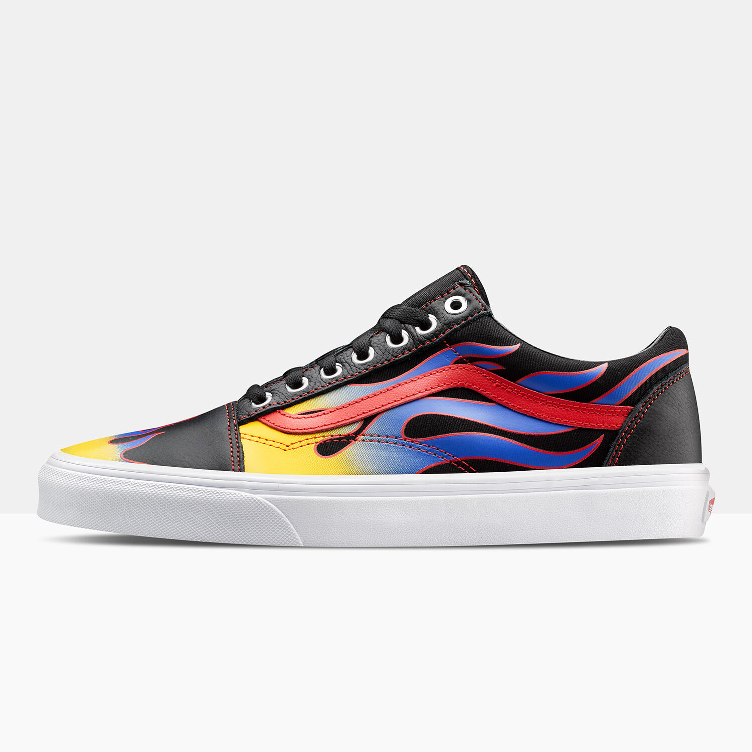 Vans nere rosse online