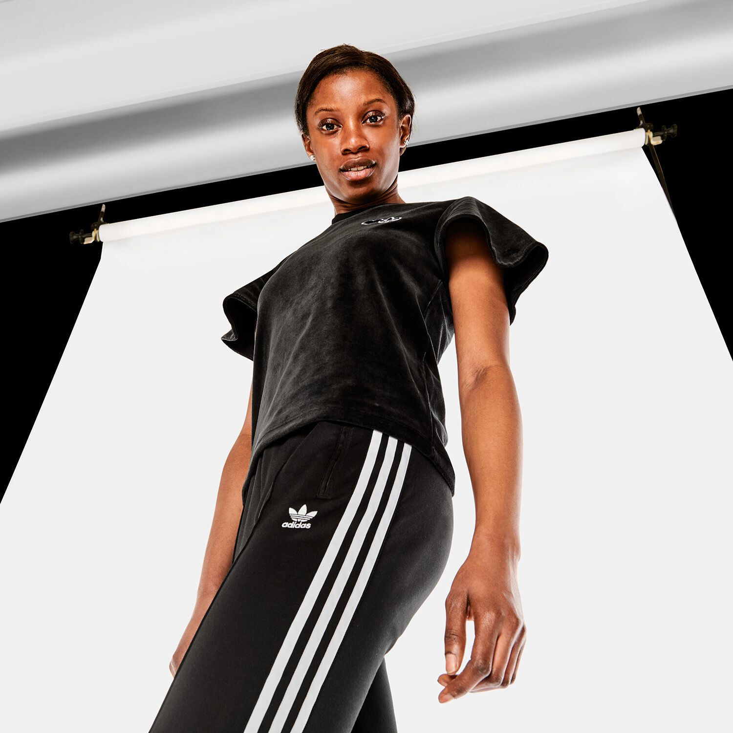 ADIDAS T SHIRT black AW LAB