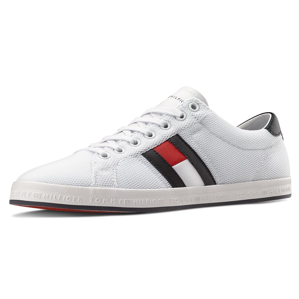 TOMMY HILFIGER HOWELL SHOES Male White grey AW LAB