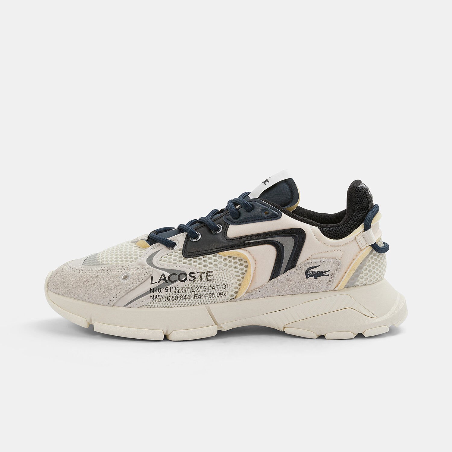 Lacoste L003 Neo beige dark blue and brown AW LAB