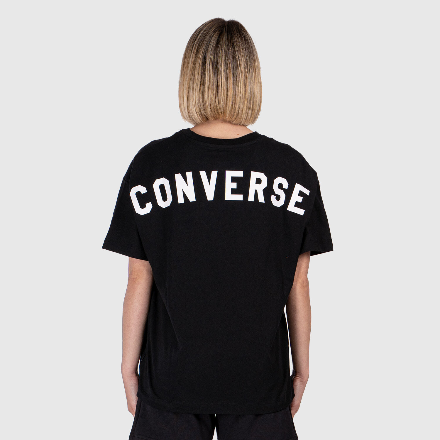 Converse All Star Oversized Tee T shirt black AW LAB