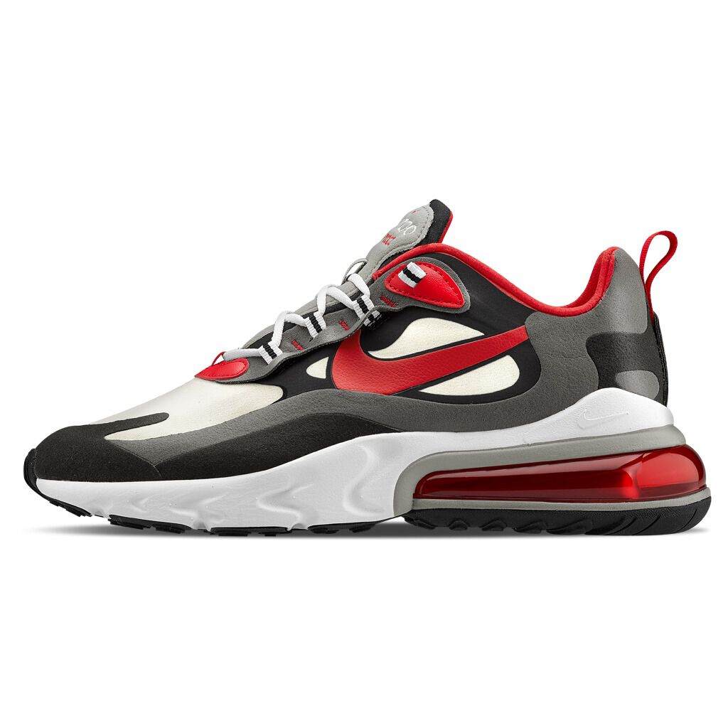 Nike Air Max 270 React rosse nere e bianche AW LAB