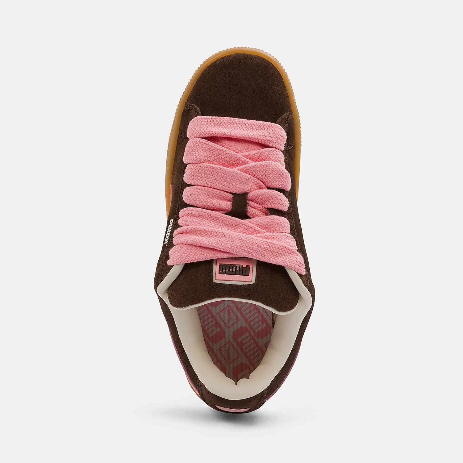 Puma Suede XL marroni e rosa AW LAB