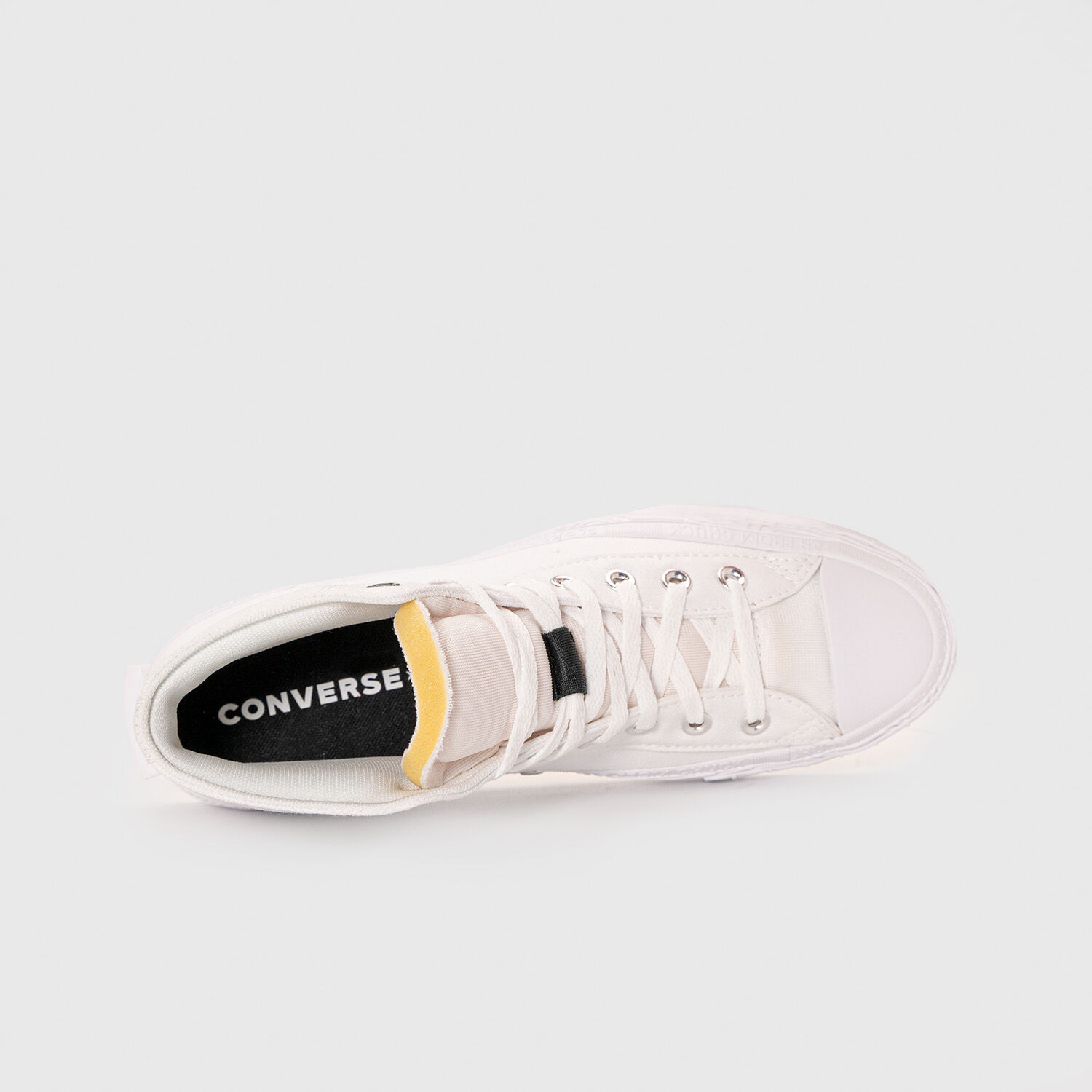 Converse all star hi canvas bianche cheap