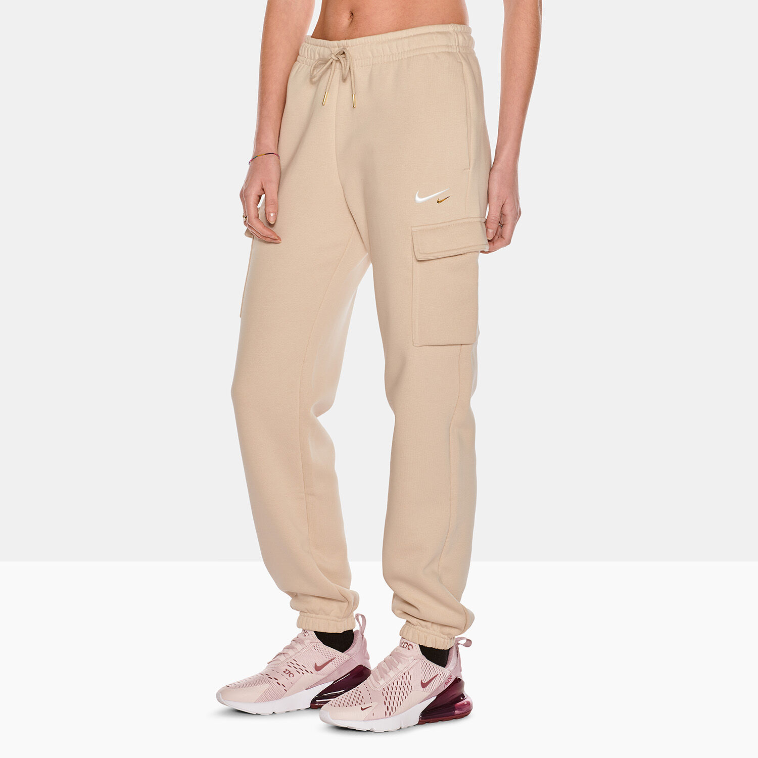Pantalon beige shop nike