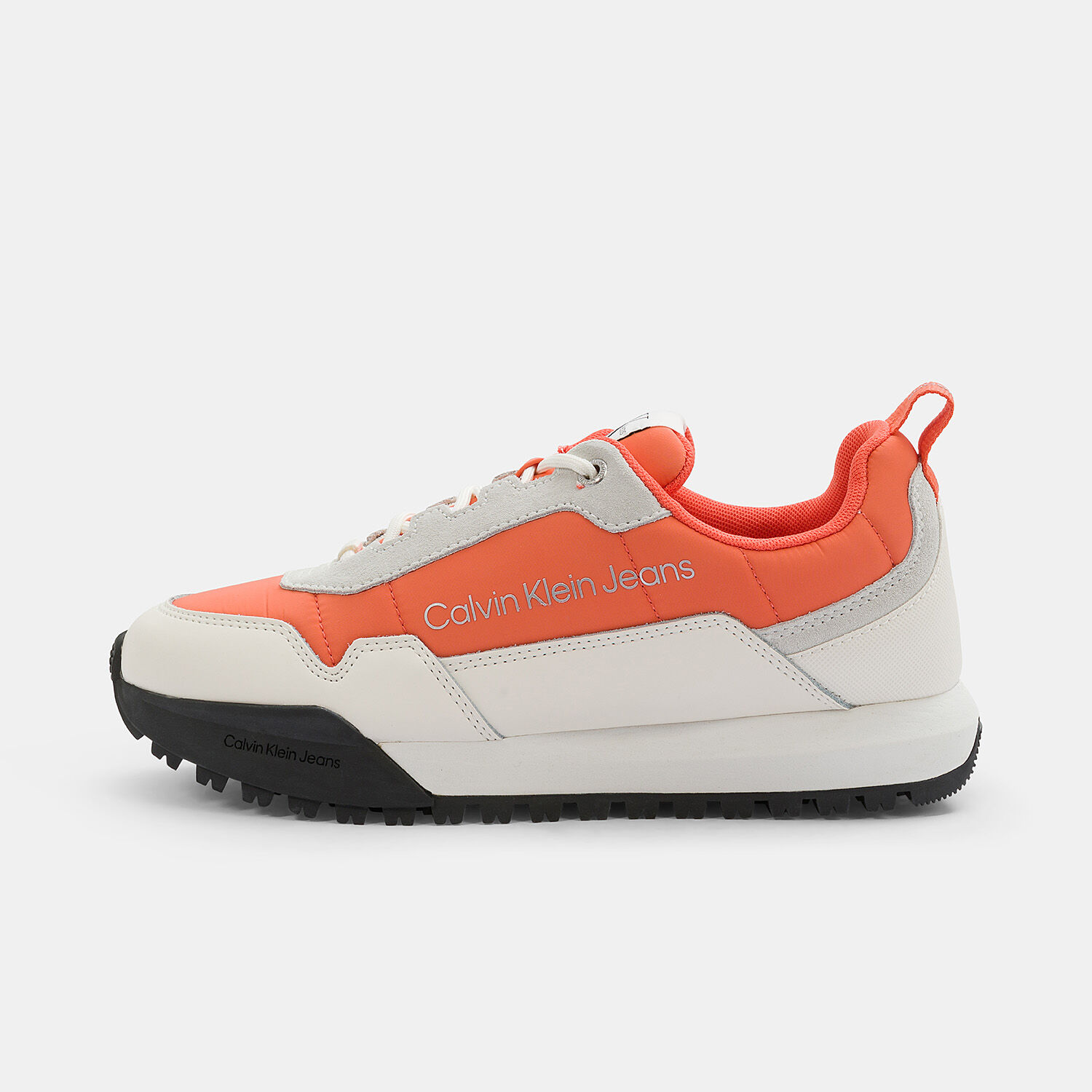 Calvin klein hot sale orange trainers