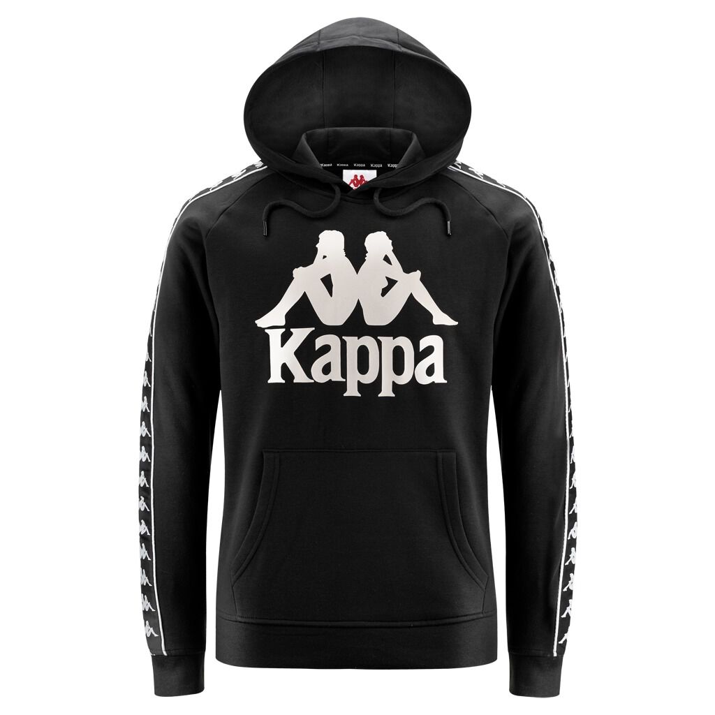 Kappa black and white cheap hoodie
