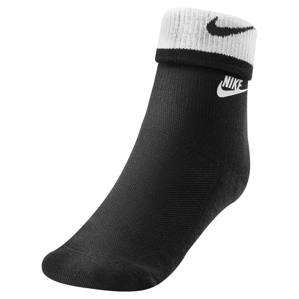 Nike Fold Over Cuff Crew black socks AW LAB
