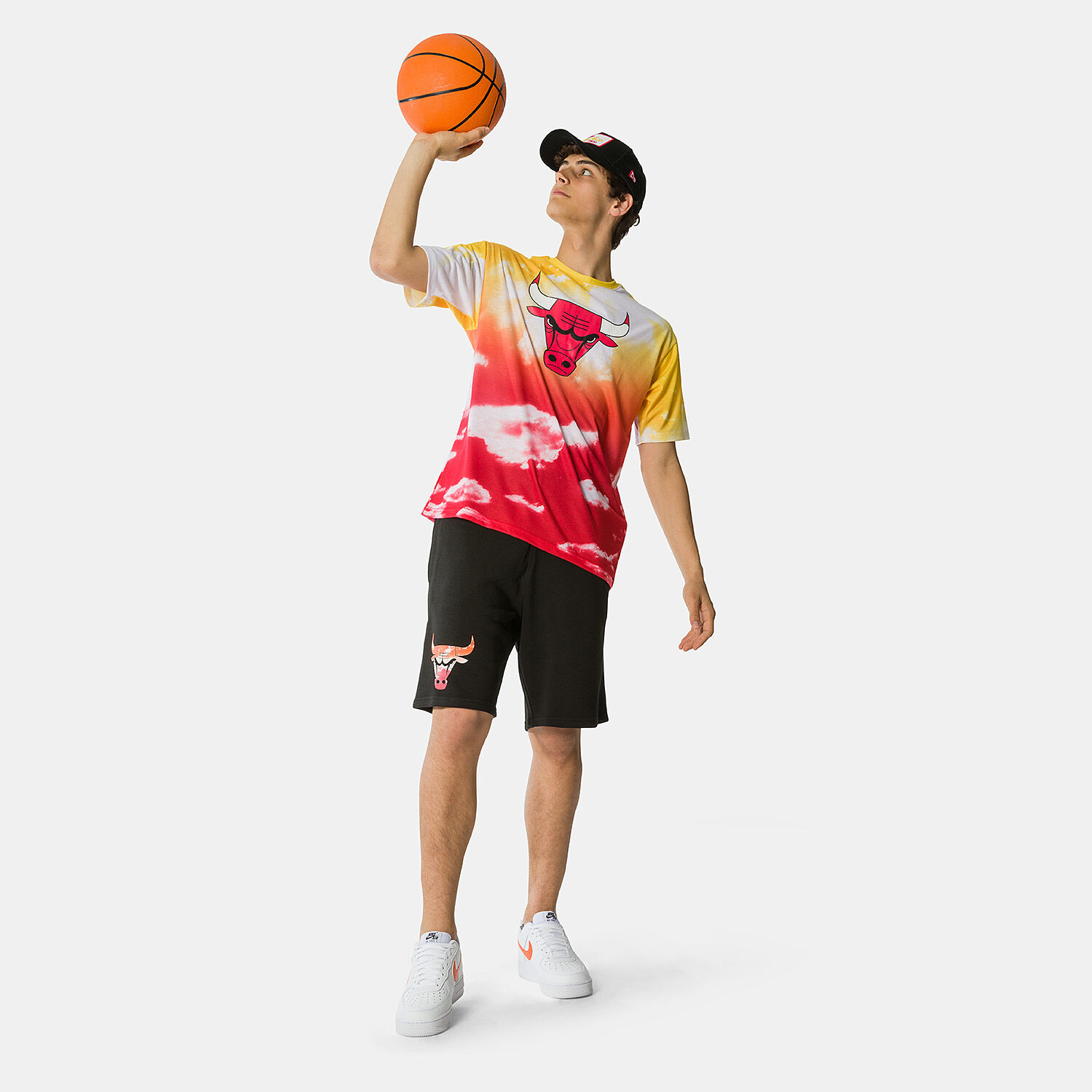 Nba print sale shorts