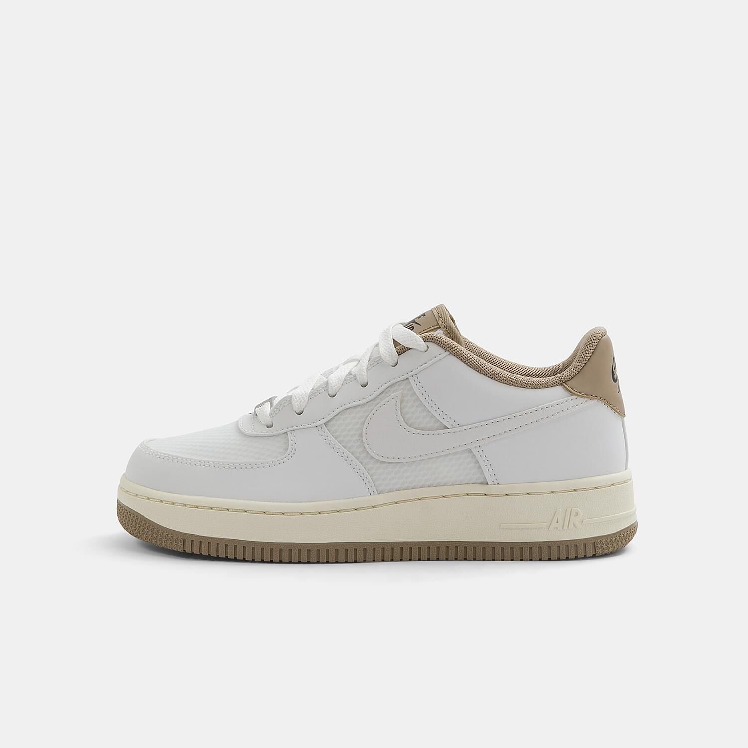 Nike Air Force 1 LV8 white and beige AW LAB