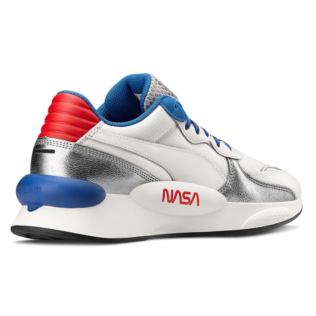 PUMA RS 9.8 SPACE SHOES white silver blue and red AW LAB