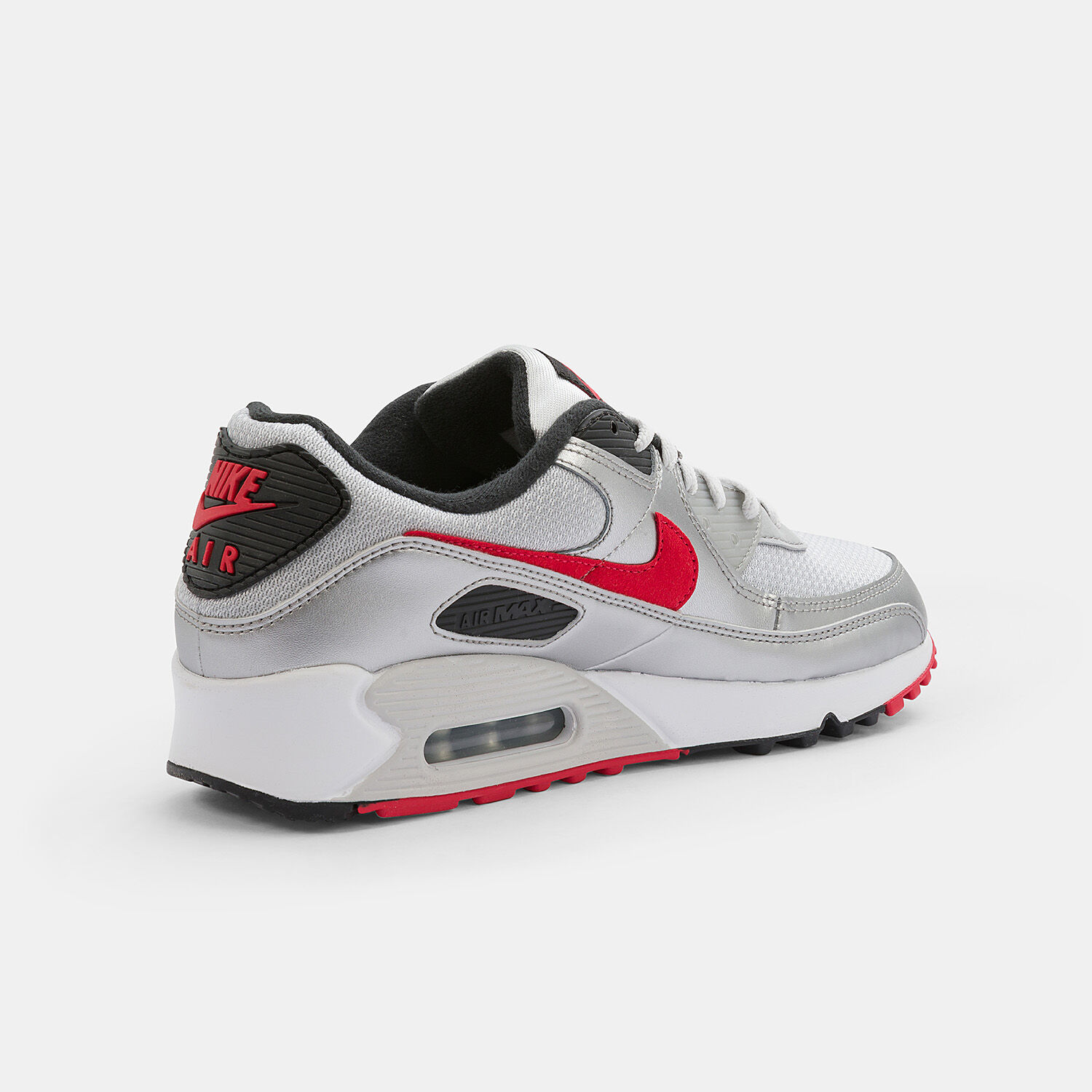 Air max 90 outlet essential grey black red