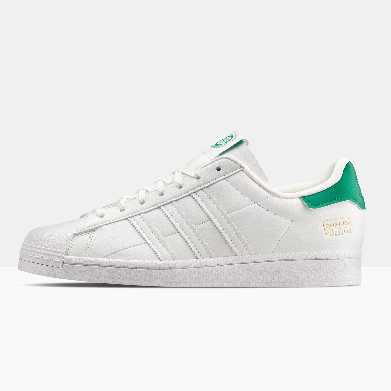 Adidas superstar bianche e verdi outlet
