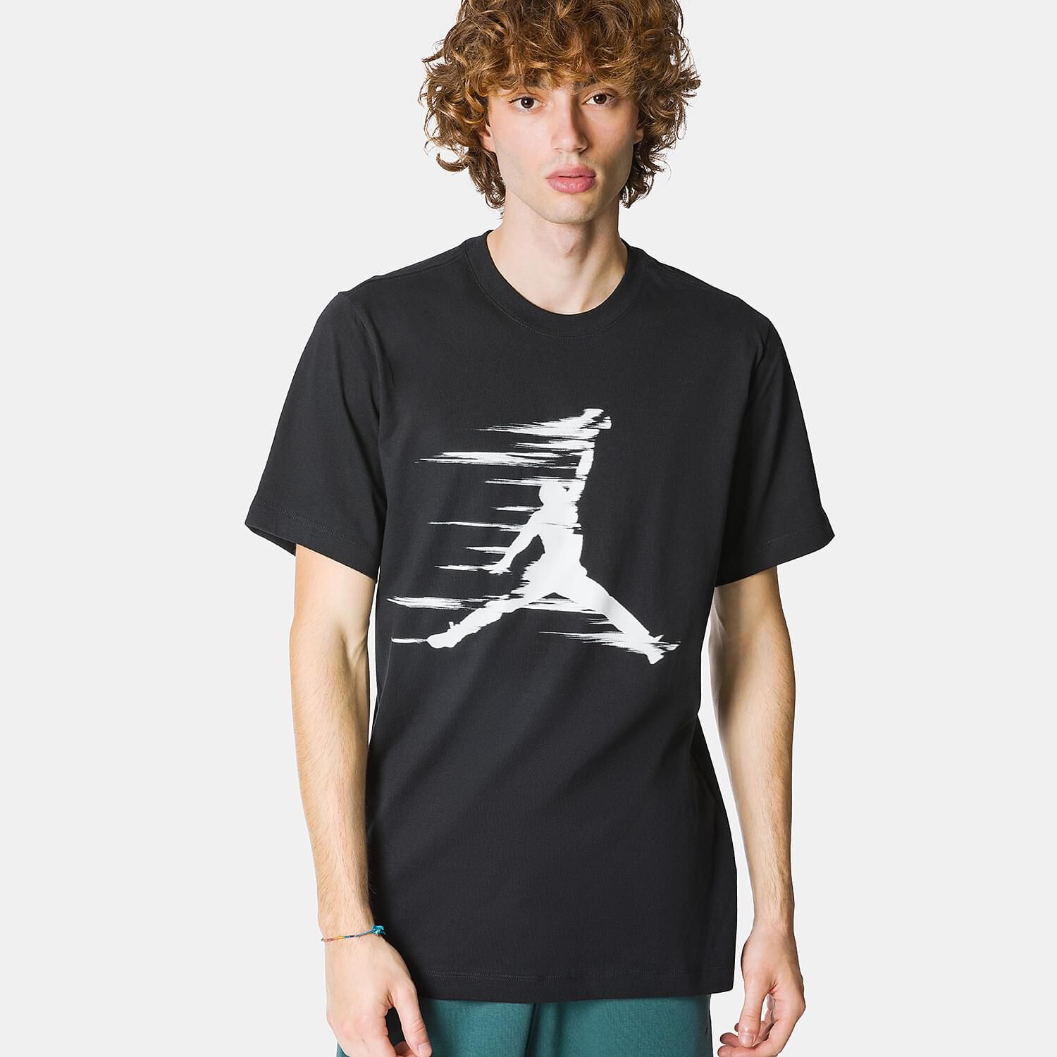 Black and white jordan shirt clearance