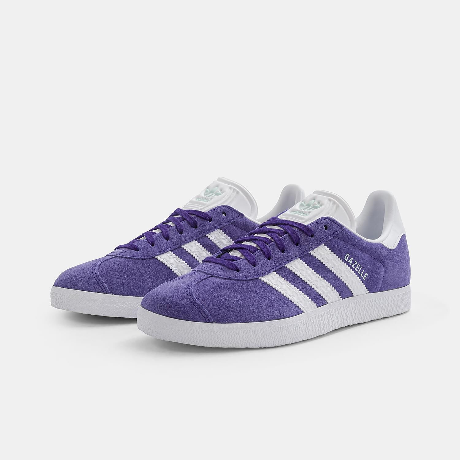 adidas Gazelle purple and white AW LAB