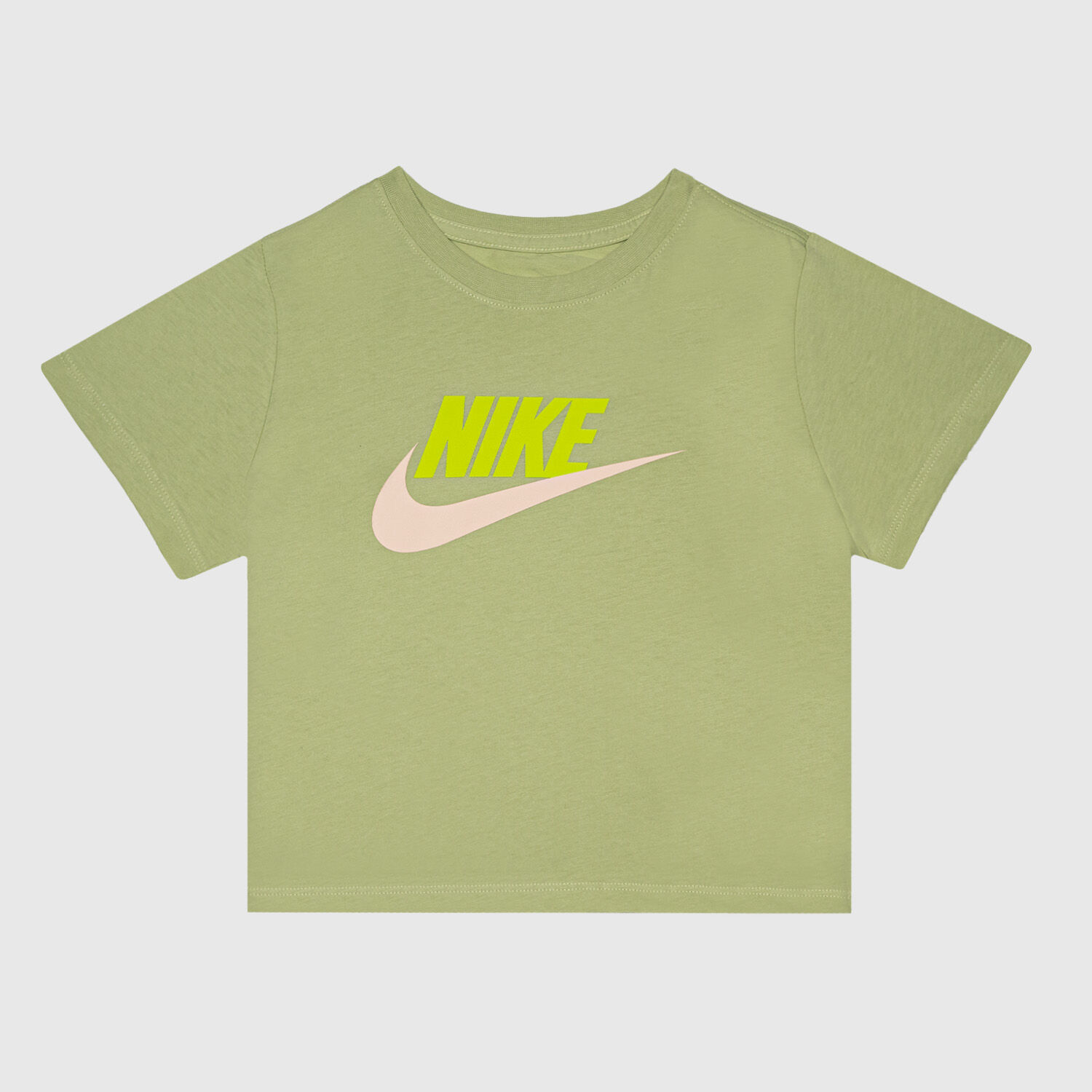 Pink and lime green nike shirt hotsell