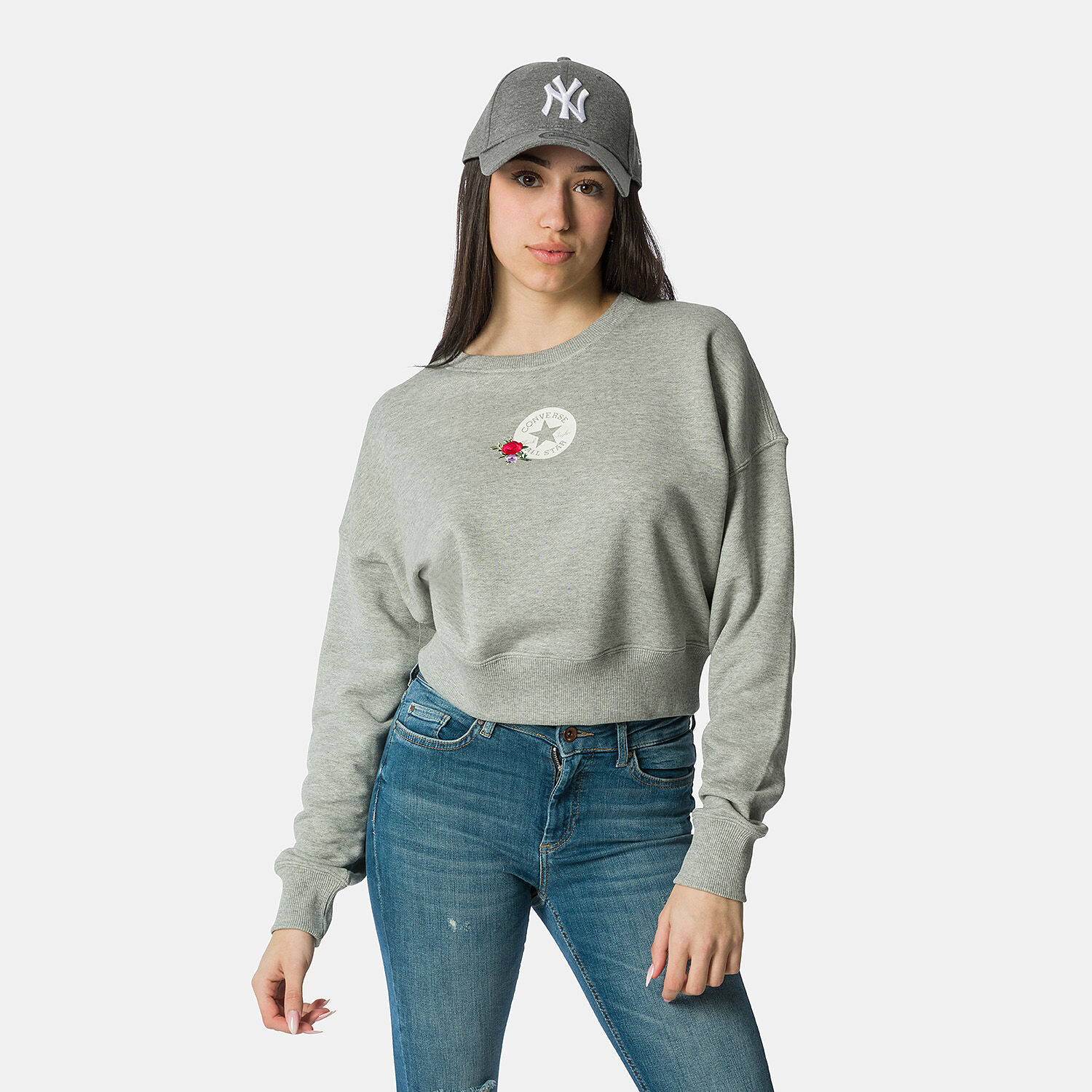Converse crew neck sweatshirt top