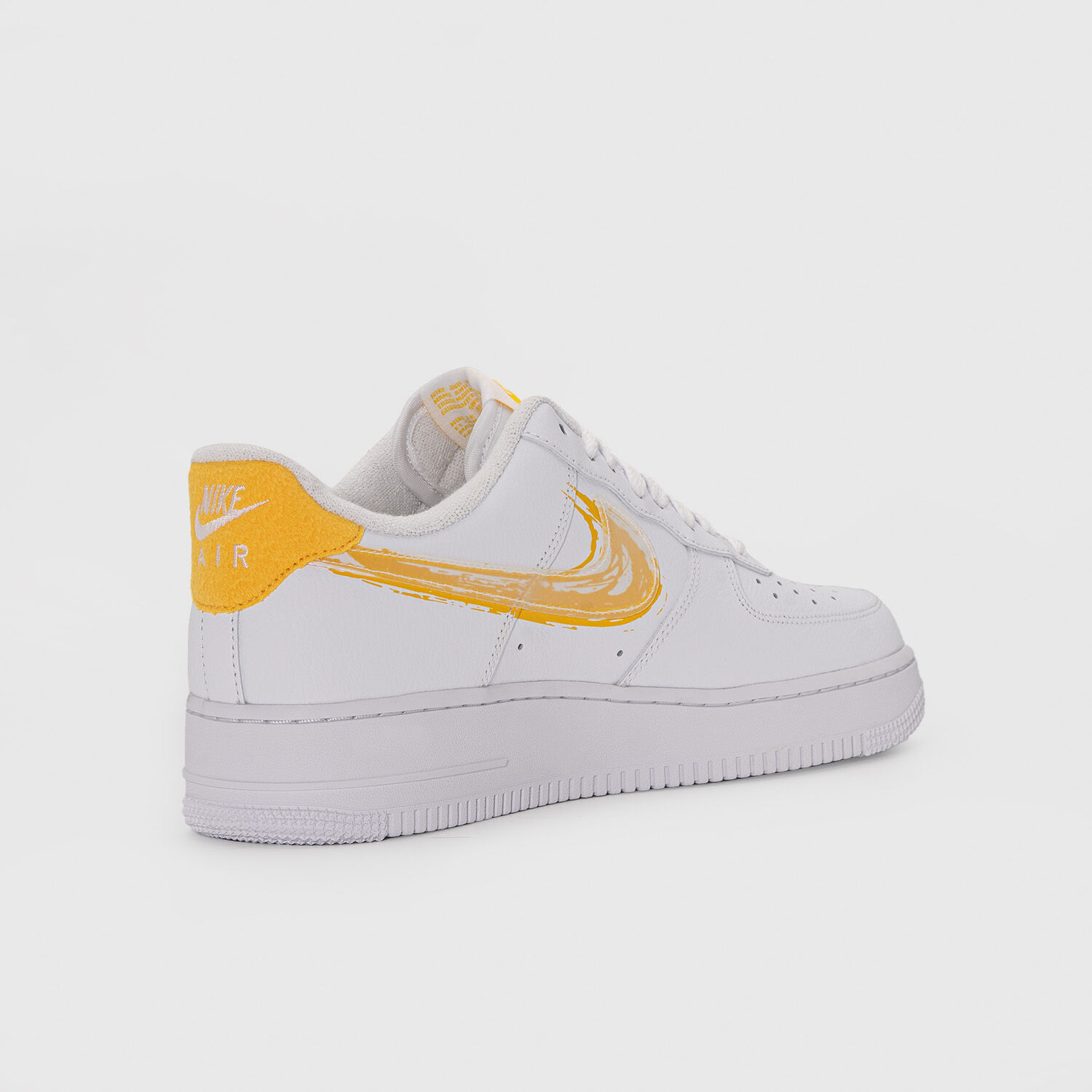 Nike Air Force 1 07 white and yellow AW LAB