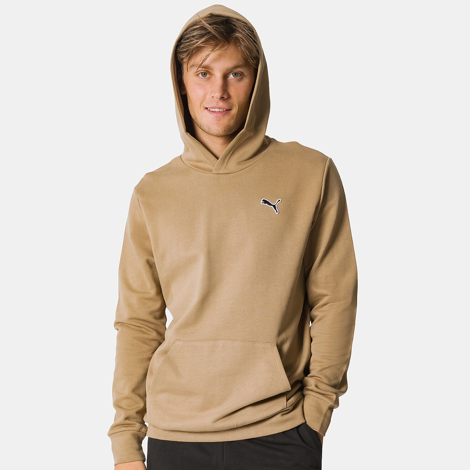 Beige puma hoodie shop