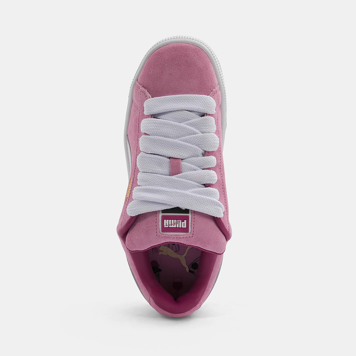 Pink and White Puma Suede XL Aperitiv SMU AW LAB