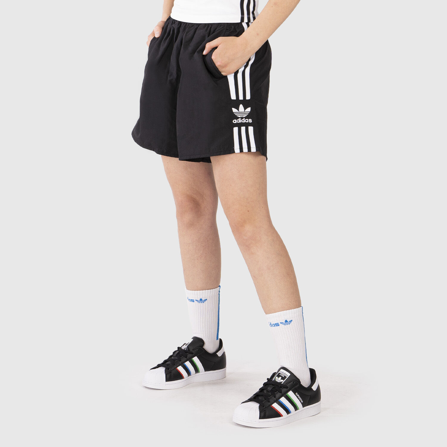 Adidas originals lock up shorts 2025