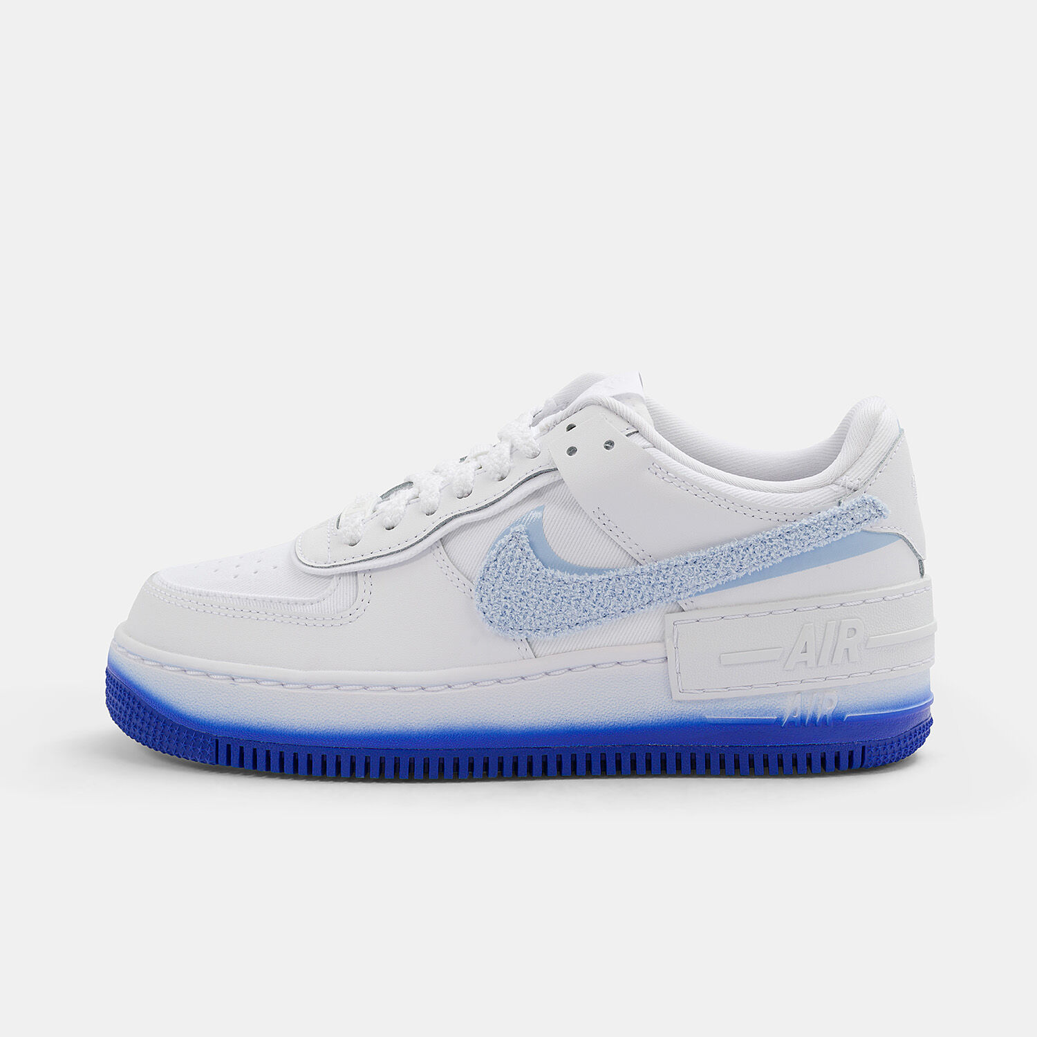 Nike Air Force 1 Shadow white sky blue and dark blue AW LAB
