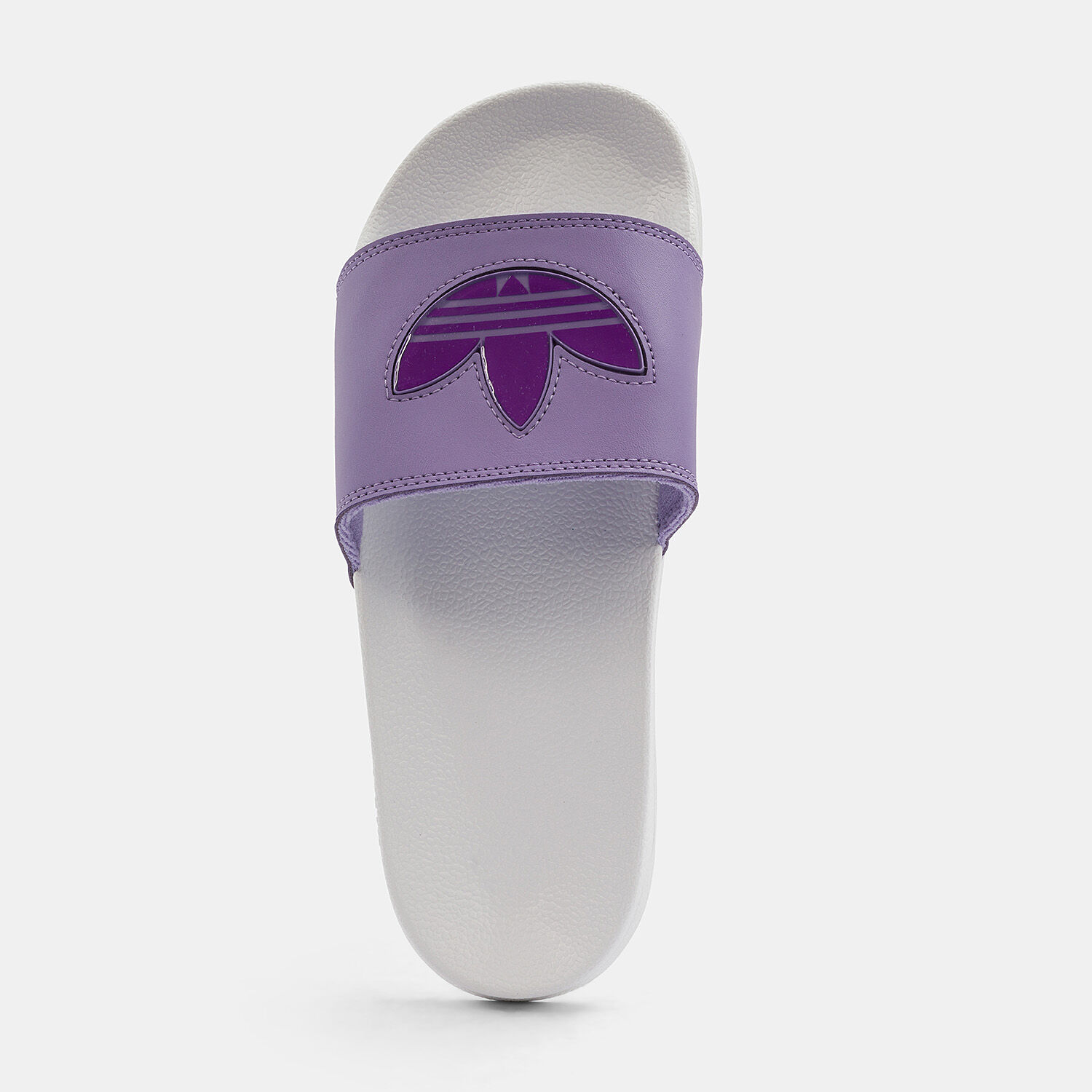 adidas adilette Lite purple and white AW LAB