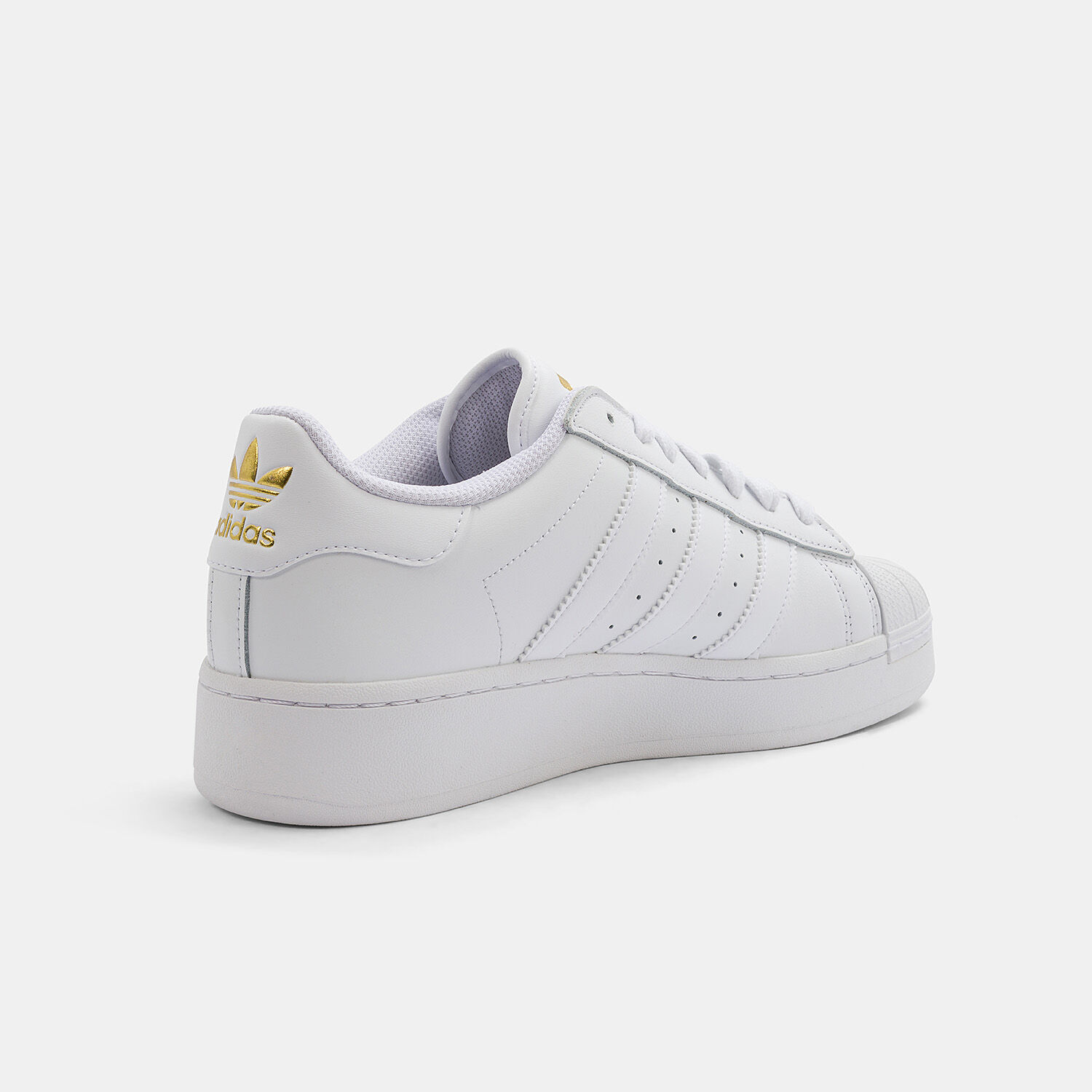 adidas Superstar XLG white and gold AW LAB