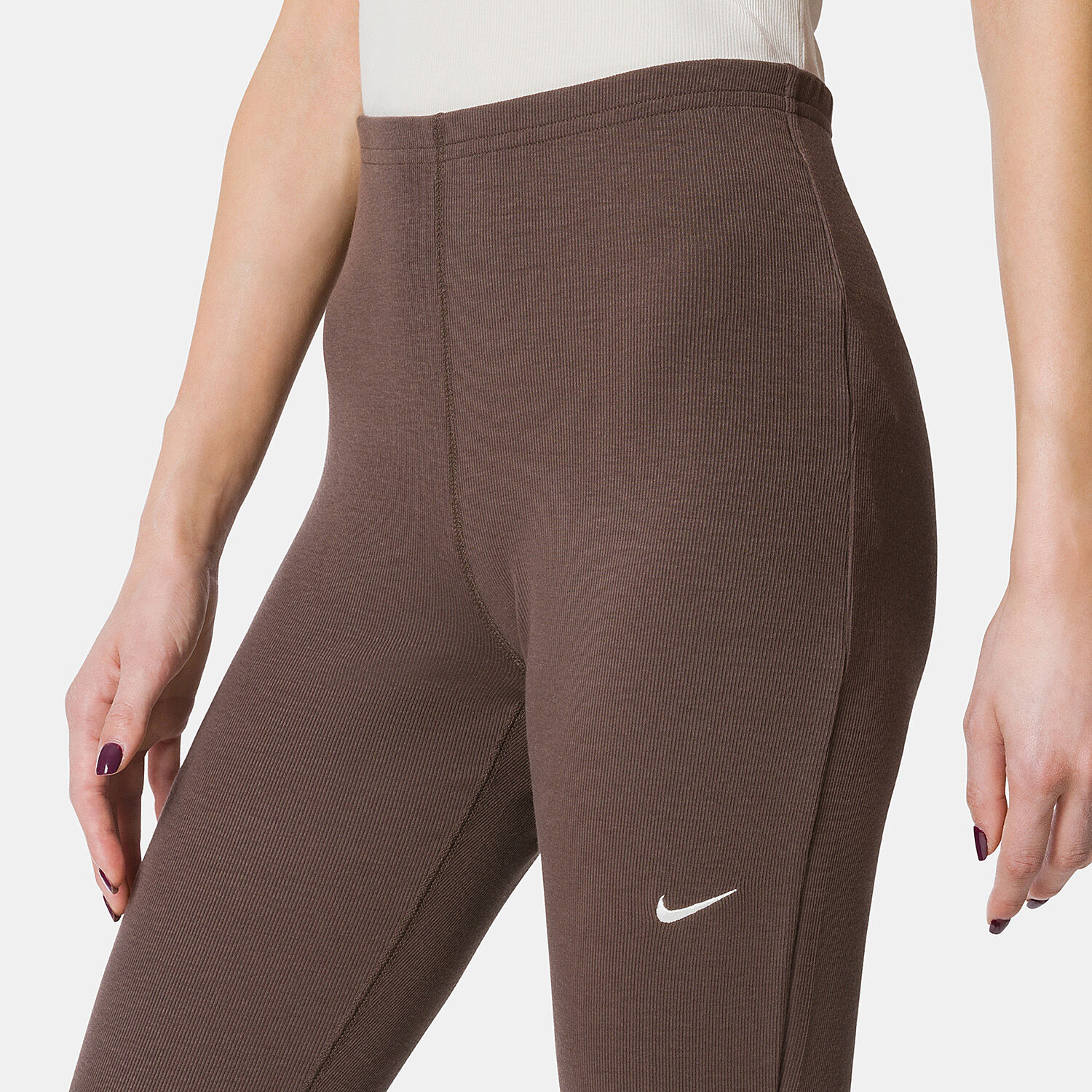 Nike Sportswear Chill Knit Leggings brown AW LAB