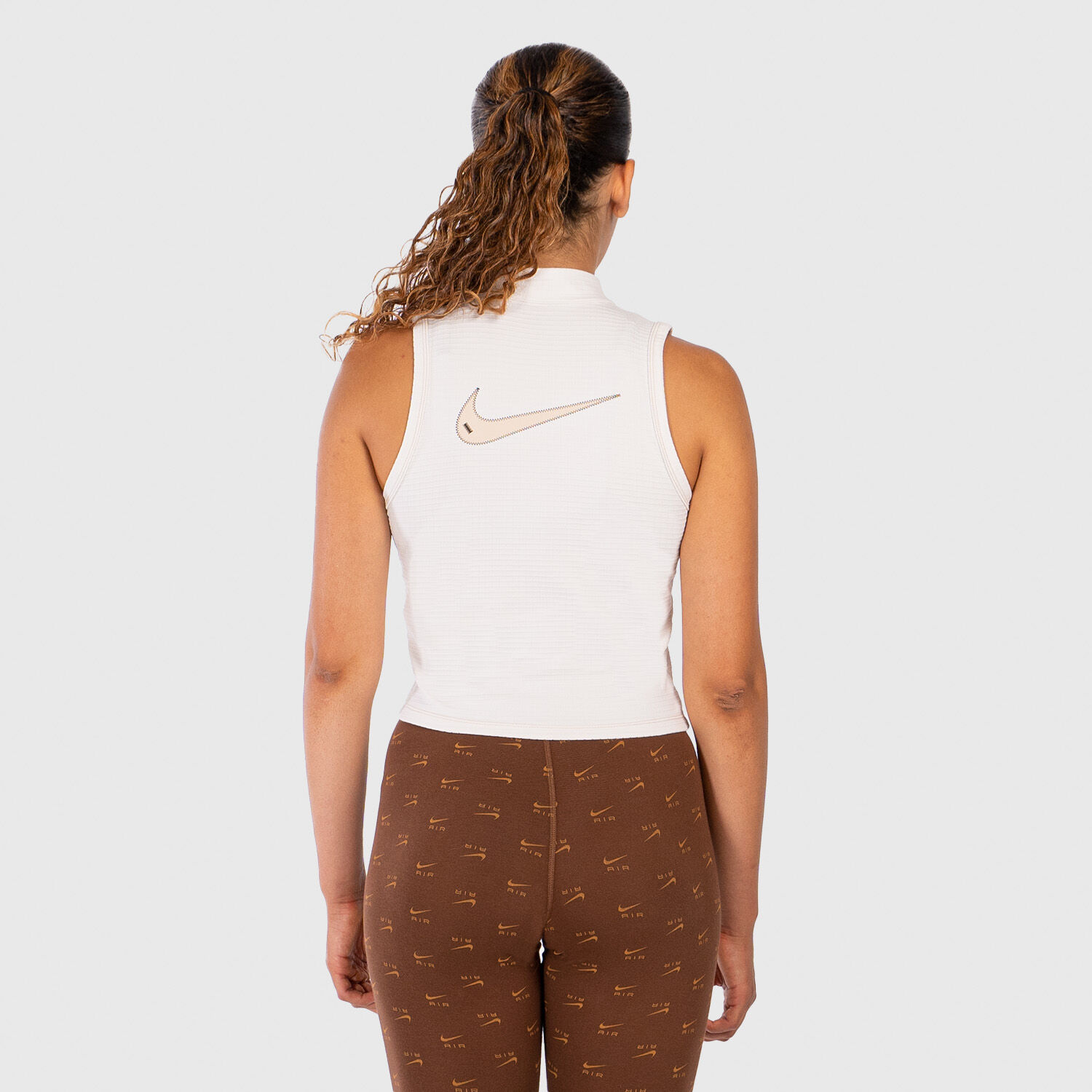 Nike 93210 women's discount solids high neck tank