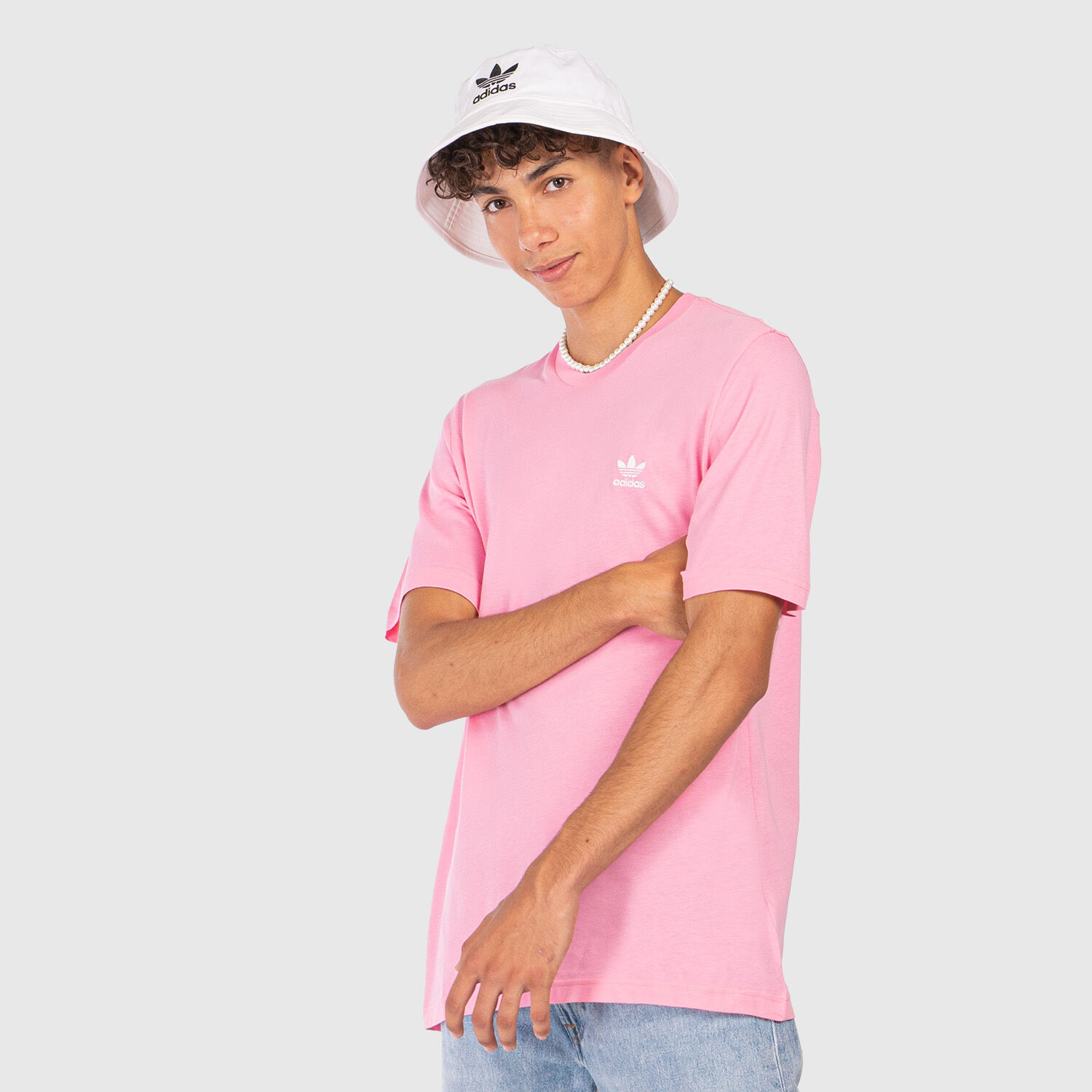 Camisa adidas deals originals rosa