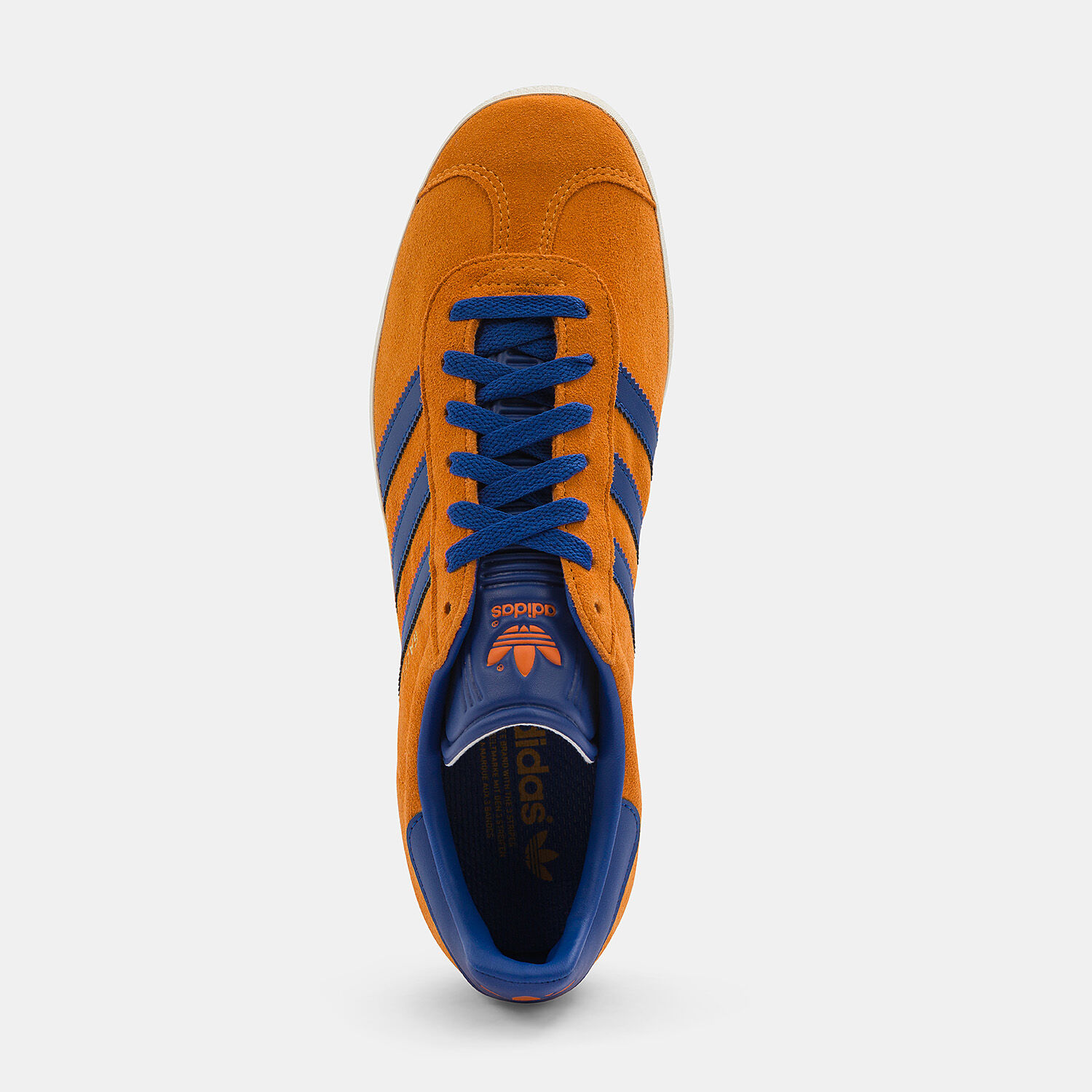 adidas Gazelle orange dark blue and white AW LAB