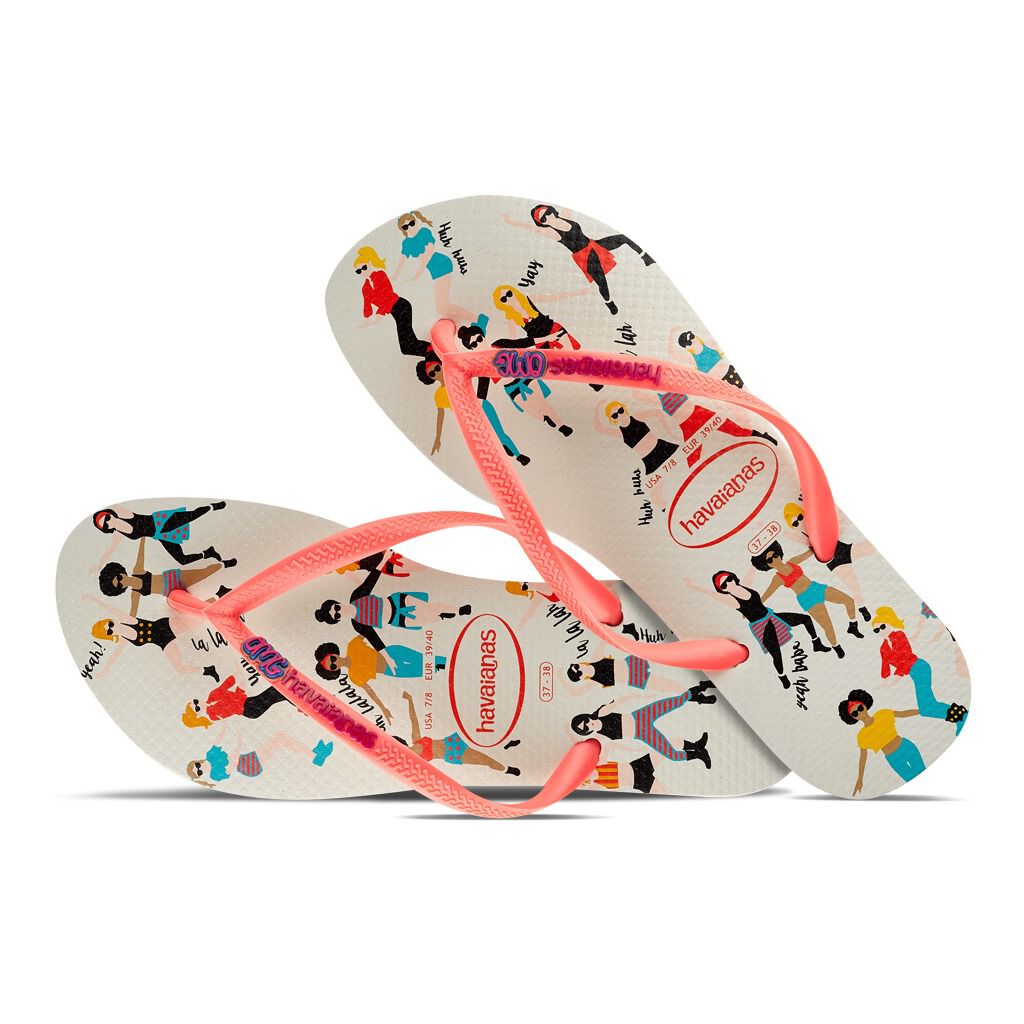 Havaianas coral new arrivals slim