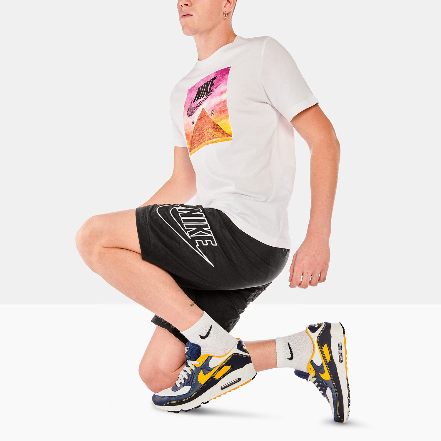 Nike gialle e blu discount