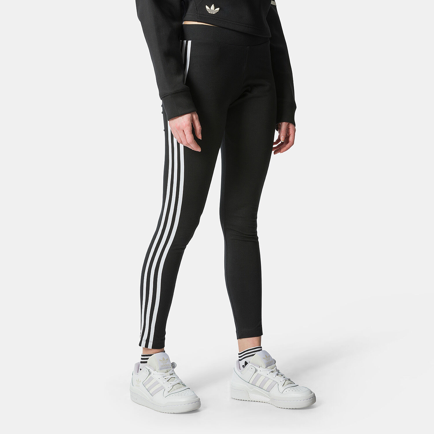 Leggings neri adidas hotsell
