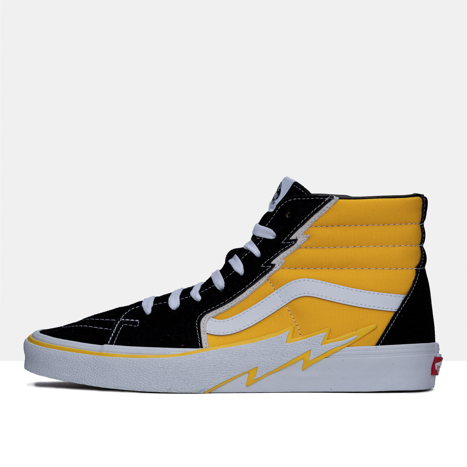 Vans sk8 hi yellow best sale