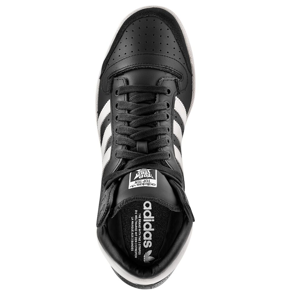 ADIDAS TOP TEN HI black and white shoes AW LAB