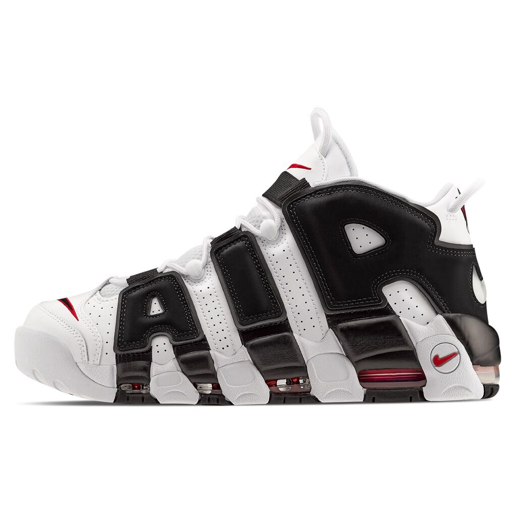 Nike Air More Uptempo men s black and white shoes AW LAB