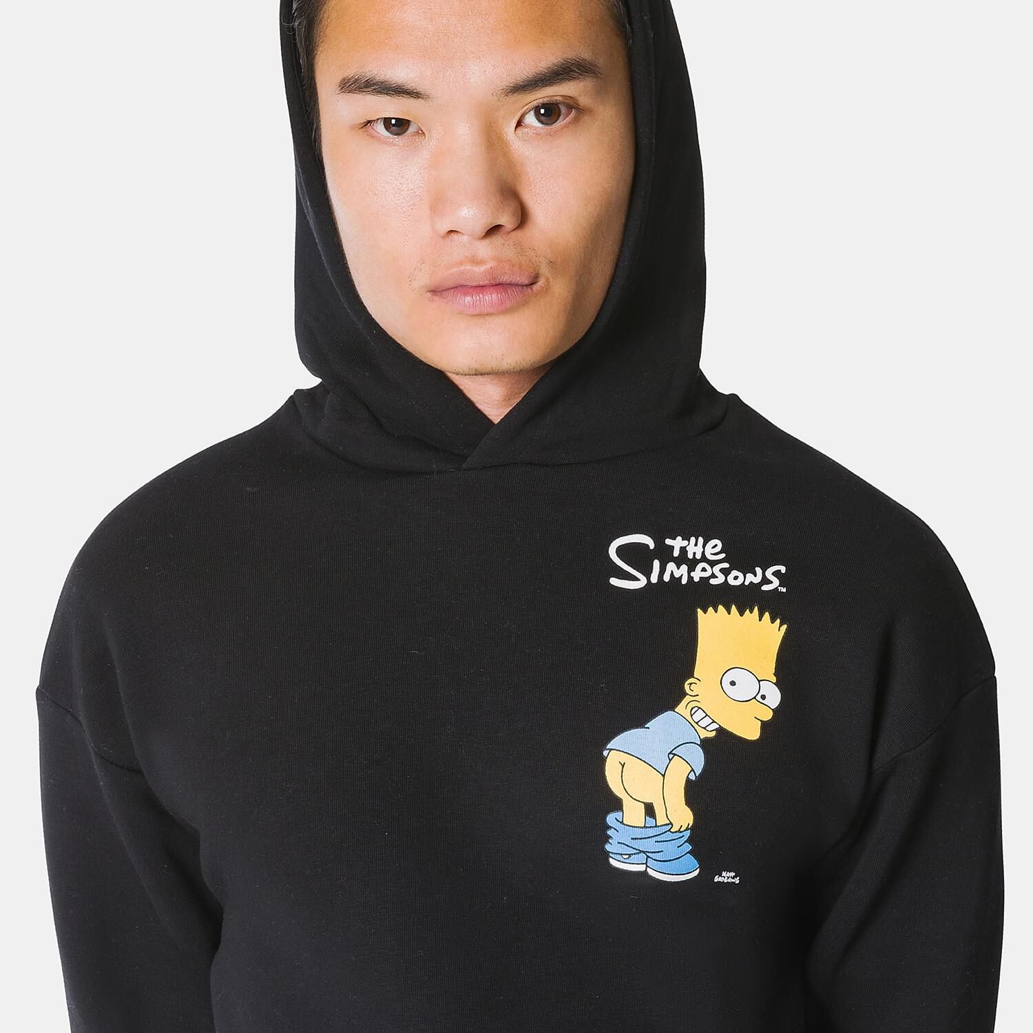 Black bart simpson hoodie deals
